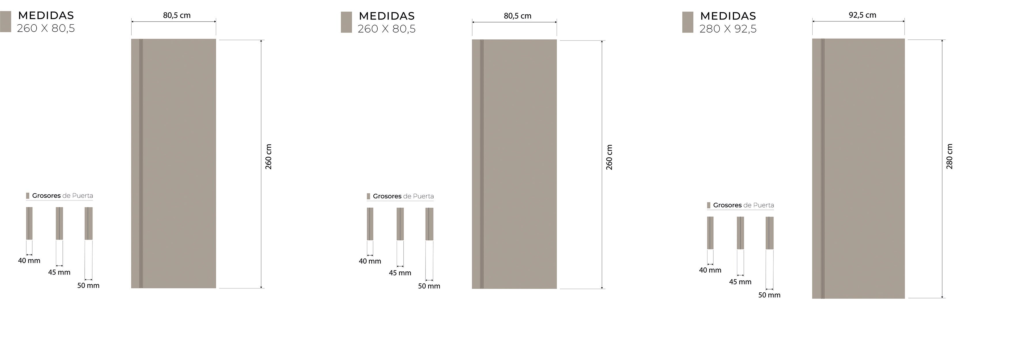 Medidas Técnicas Zerika Oculta Techo